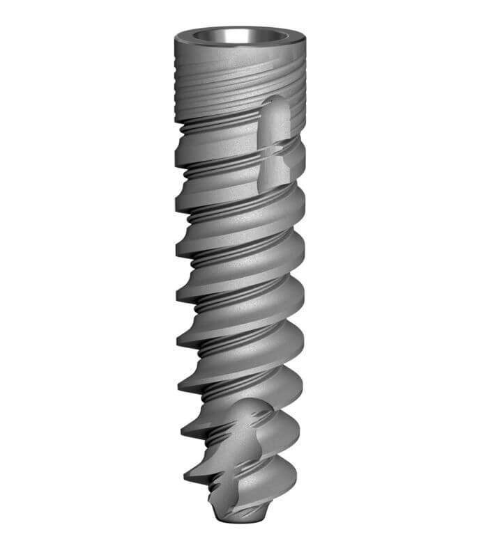 NeO The Next Generation Spiral Dental Implant Conical Narrow Connection Length 8mm Diameter 3.2mm