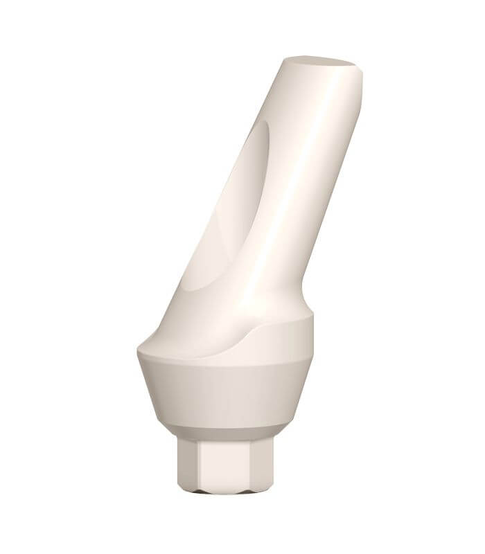 Angled Temporary PEEK Abutments 25°