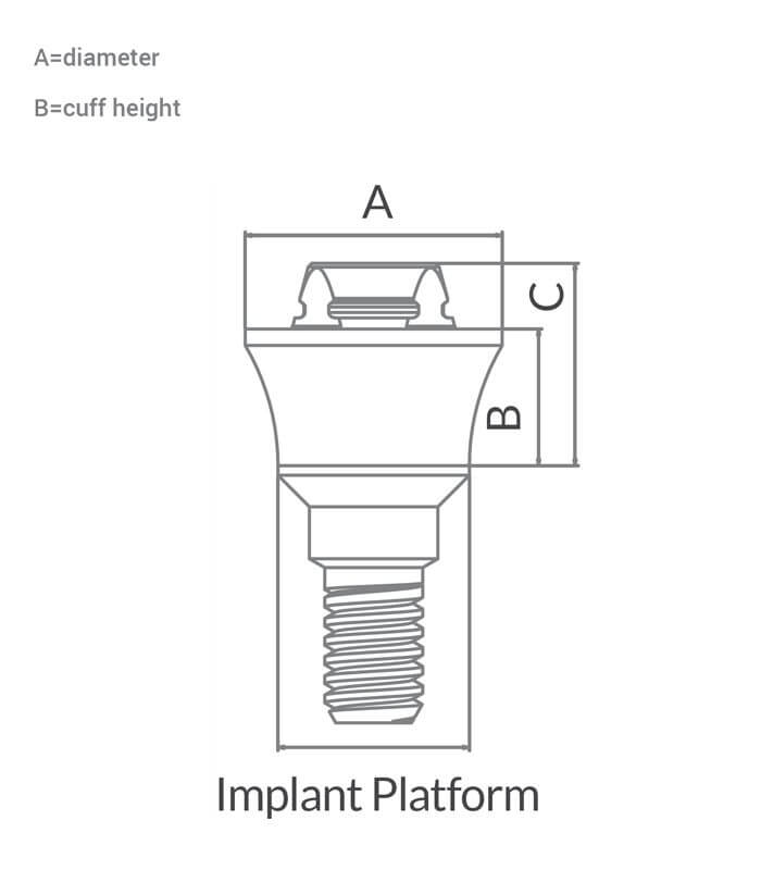 Pro TCT-N Straight Abutments - IH